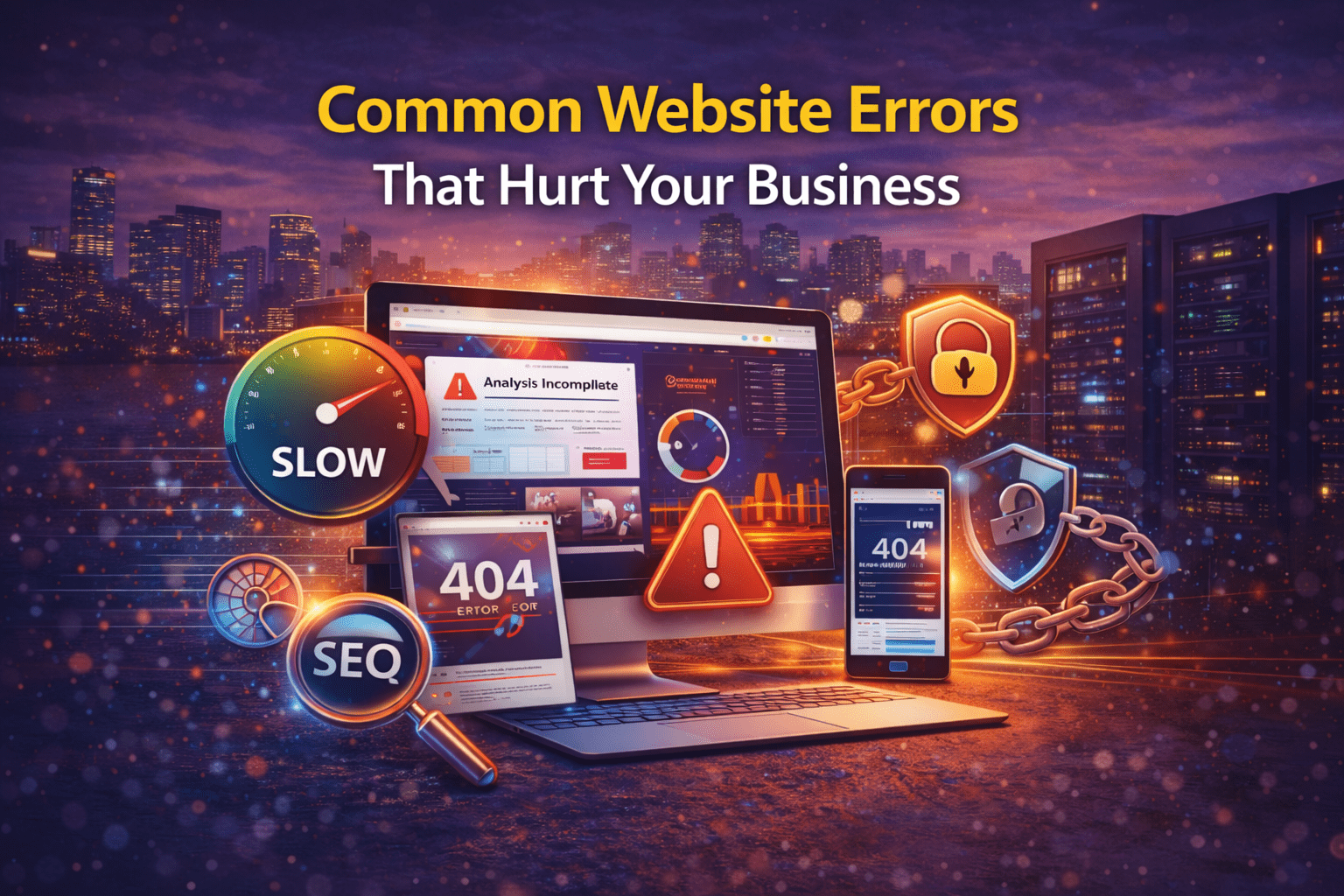 Common Website Errors