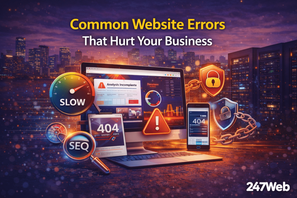 Common Website Errors