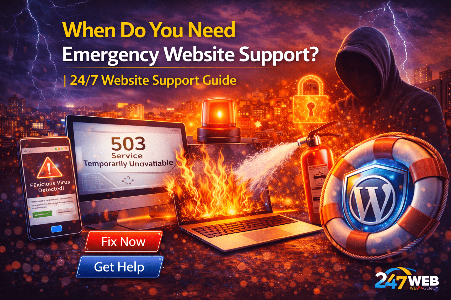 Emergency Website Support