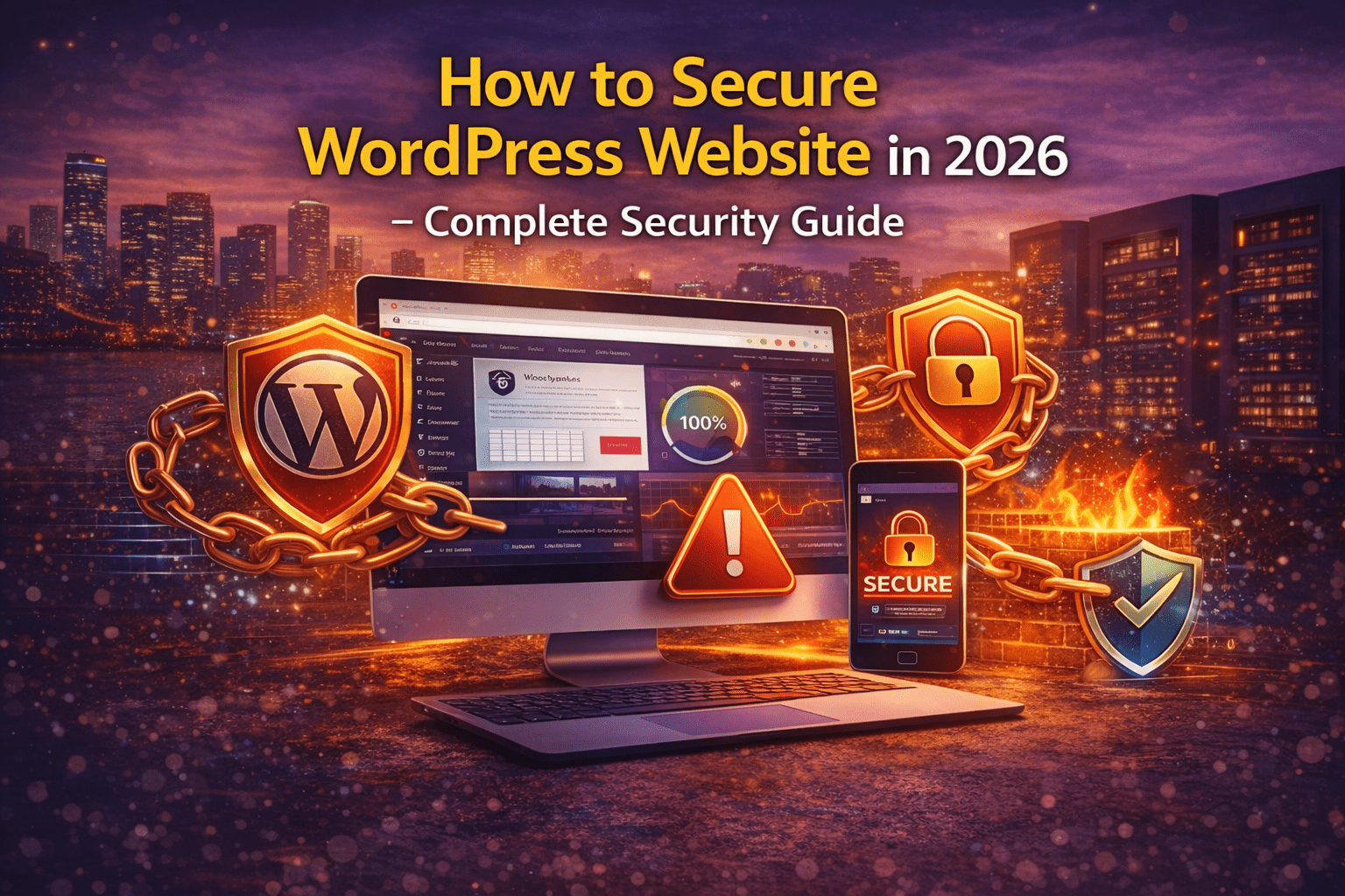 secure wordpress website security protection
