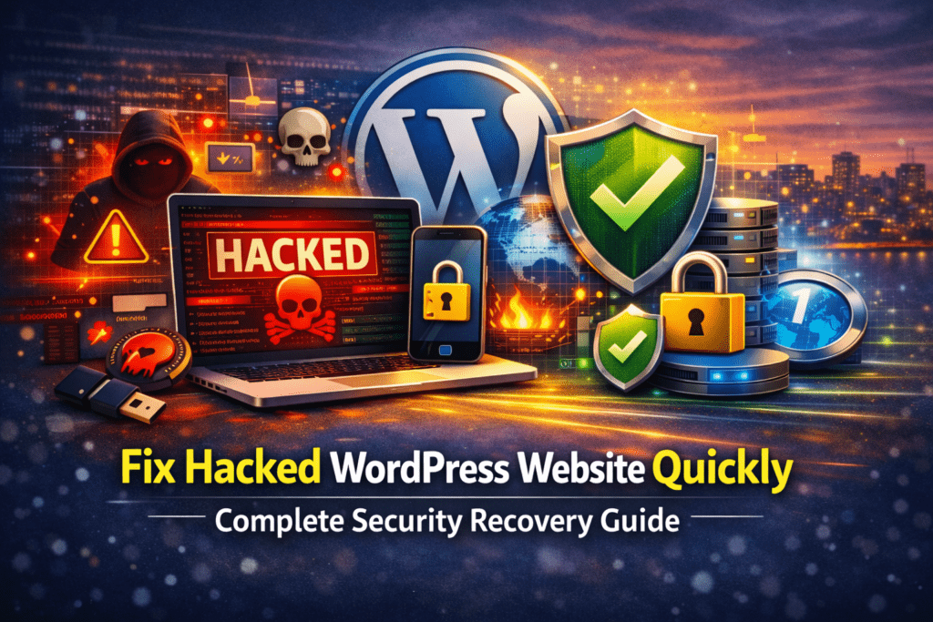 how to fix hacked wordpress website quickly