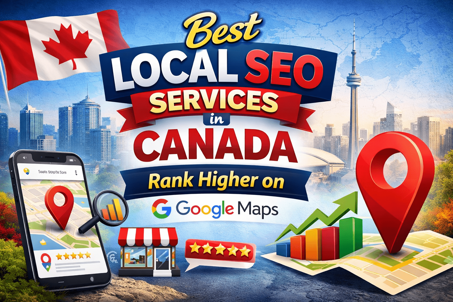 Local SEO Services in Canada for Google Maps ranking