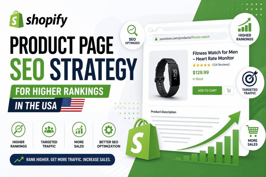 Shopify Product Page SEO Strategy USA