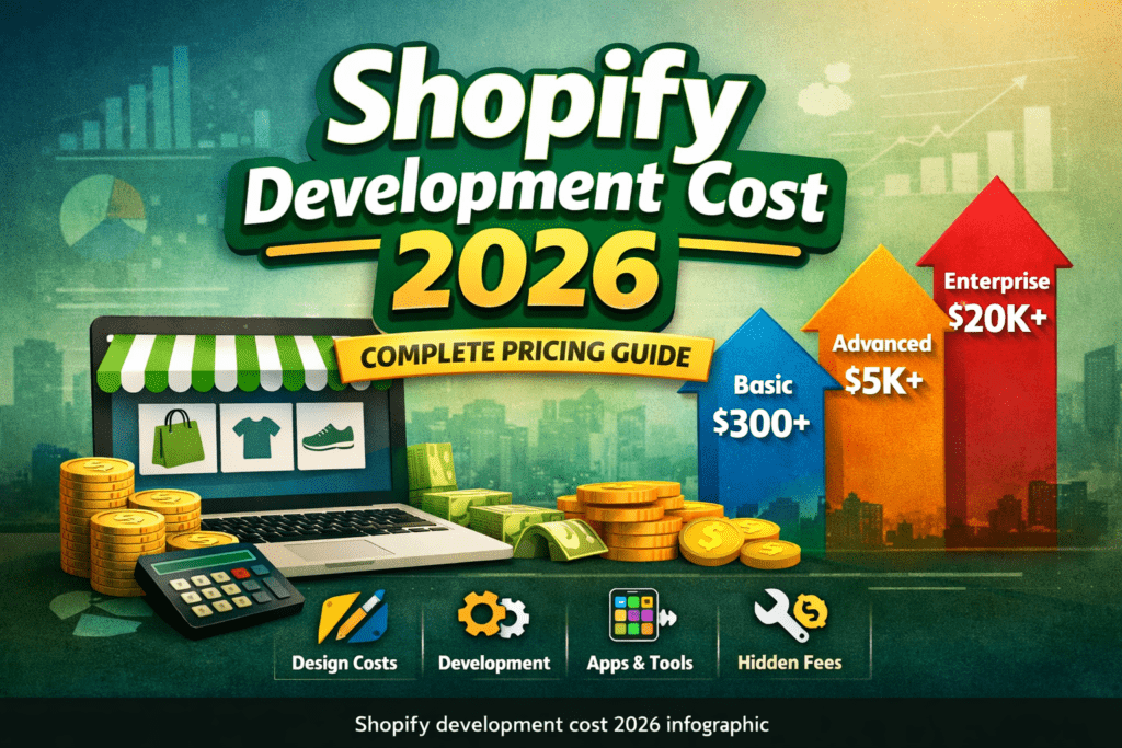 Shopify development cost 2026